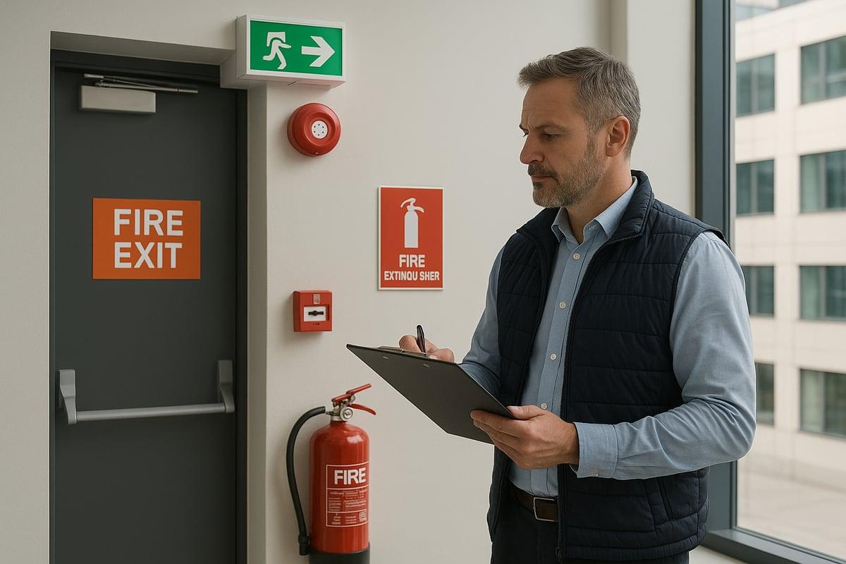 Modern commercial building office interior